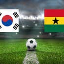 Online prenos zo zápasu Južná Kórea - Ghana.