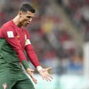Cristiano Ronaldo sa teší po góle Portugalska.