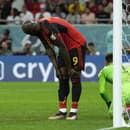 Belgičan Romelu Lukaku mal v zápase proti Chorvátom viacero čistých šancí, nepremenil ale ani jednu.