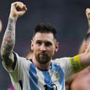 Na snímke Lionel Messi. 