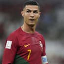 Cristiano Ronaldo v drese Portugalska na MS 2022 v Katare.