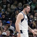 Hráč Dallasu Mavericks Luka Dončič.