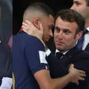 Macron je veľký futbalový fanúšik.
