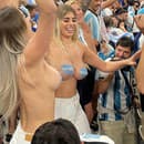 Argentínska fanúšička Noe v Katare riskovala, svojim odvážnymi fotkami poriadne dráždila.
