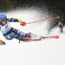 Na snímke americká lyžiarka Mikaela Shiffrinová v prvom kole obrovského slalomu žien Svetového pohára v alpskom lyžovaní v rakúskom Semmeringu.