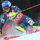 Víťazstvo oslavuje americká lyžiarka Mikaela Shiffrinová.