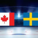Online prenos zo zápasu Kanada – Švédsko.