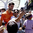 Novak Djokovič sa v Adelaide dočkal vrelého privítania.