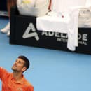 Na snímke srbský tenista Novak Djokovič sa prebojoval do štvrťfinále dvojhry na turnaji ATP v austrálskom Adelaide.