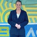 Jelena Dokičová pôsobí na Australian Open ako televízna komentátorka.