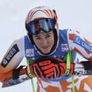 Slovenská lyžiarka Petra Vlhová reaguje v cieli 2. kola obrovského slalomu Svetového pohára v alpskom lyžovaní v talianskom stredisku Kronplatz.