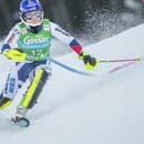 Na snímke slovenská lyžiarka Martina Dubovská, ktorá reprezentuje Českú republiku.