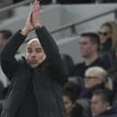 Tréner Manchesteru City Pep Guardiola.