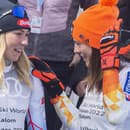 Petra Vlhová a Mikaela Shiffrinová.