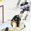 Fínsky útočník Jesse Puljujärvi v drese Edmontonu Oilers.