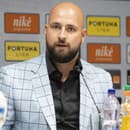 Na snímke generálny riaditeľ ŠK Slovan Bratislava Ivan Kmotrík ml.