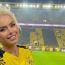 Sexi Kim Schieleová fandí Dortmundu.