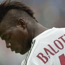 Taliansky futbalový útočník Mario Balotelli.