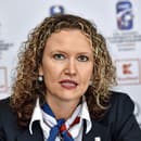 Ľubomíra Kožanová, generálna manažérka slovenských ženských hokejistiek.