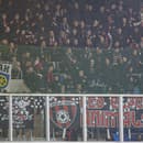 Na snímke fanúšikovia FC Spartak Trnava.