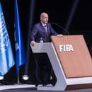 Prezident FIFA Gianni Infantino.