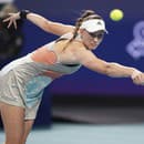 Kazašská tenistka Jelena Rybakinová sa na turnaji WTA v Miami stala prvou finalistkou.