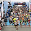 Snímka zo štartu podujatia ČSOB Bratislava Marathon.