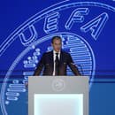 Slovinec Aleksander Čeferin pokračuje na poste prezidenta Európskej futbalovej únie (UEFA).