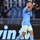 Ciro Immobile hrá za Lazio Rím.