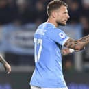 Ciro Immobile hrá za Lazio Rím.