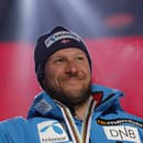 Aksel Lund Svindal so striebornou medailou počas MS v Are.