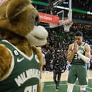 Grécky basketbalista Giannis Antetokounmpo.