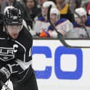 Slovinský útočník Anže Kopitar v drese Los Angeles Kings.