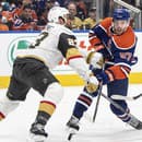 Connor McDavid (vpravo) vie ohroziť bránku z každej pozície.