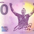 Eurobankovka s podobizňou Mareka Hamšíka.  