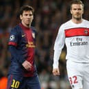 Lionel Messi a David Beckham kedysi hrávali proti sebe. 