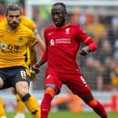 Naby Keita v drese FC Liverpool.