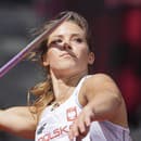 Olympijská medailistka v hode oštepom Maria Andrejczyková.