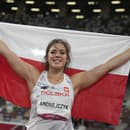 Olympijská medailistka v hode oštepom Maria Andrejczyková.