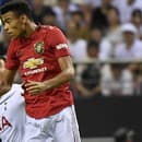 Mason Greenwood sa naposledy v drese Manchestru United predstavil v januári 2022.