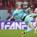 Brankár Milan Borjan chytal na MS v Katare za Kanadu.