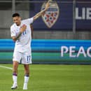 Na snímke Marek Hamšík (Slovensko) sa lúči s divákmi.