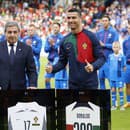 Cristiano Ronaldo v utorok odohral rekordný 200. zápas v národnom tíme.