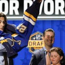 Dalibor Dvorský draftovaný z 10. miesta tímom St.Louis Blues.