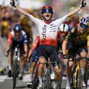 Víťaz druhej etapy 110. ročníka Tour de France Victor Lafay.