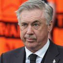 Taliansky tréner Carlo Ancelotti.