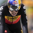 Wout van Aert z Belgicka opustil preteky vo štvrtok pred 18. etapou. 