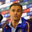 Futbalový tréner Luis Enrique.