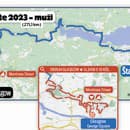 Táto trasa čaká v nedeľu na Petra Sagana a Matúša Štočeka.