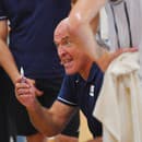 Na snímke tréner Aramis Naglič (Slovensko) počas reprezentačného duelu. 
